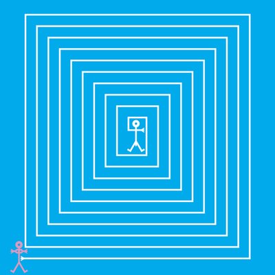 Male Maze Icon by Thisisnotme Thisisnotme